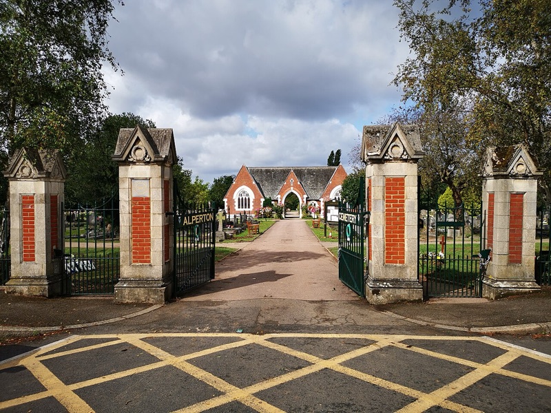 Alperton Cemetery London — photograph