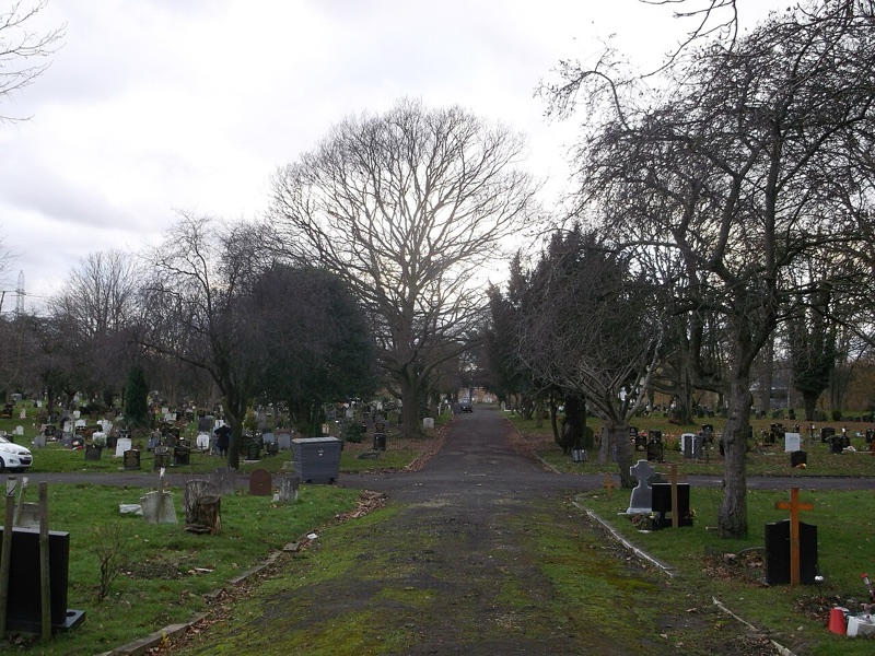 Lambeth Cemetery London — photograph