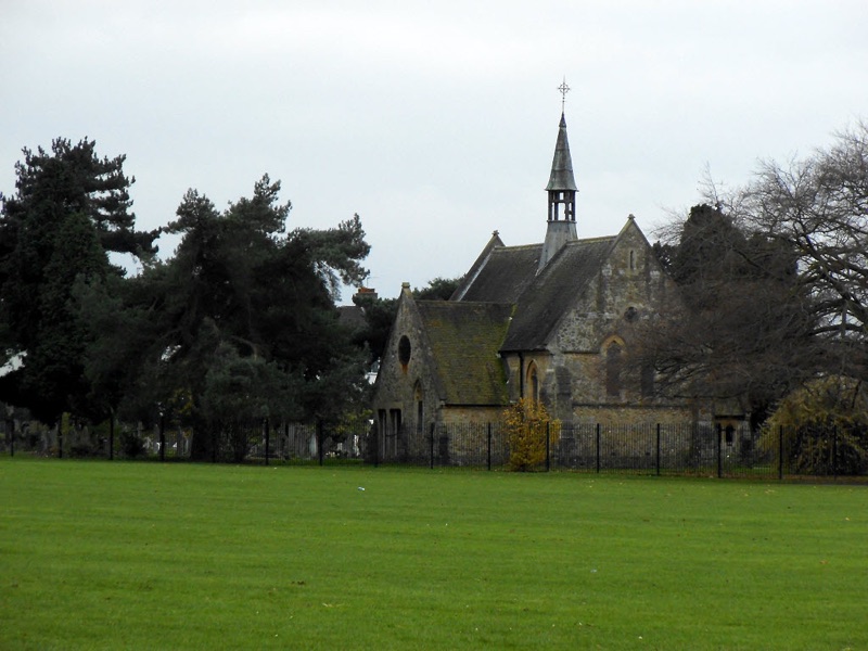 Plaistow Cemetery London — photograph