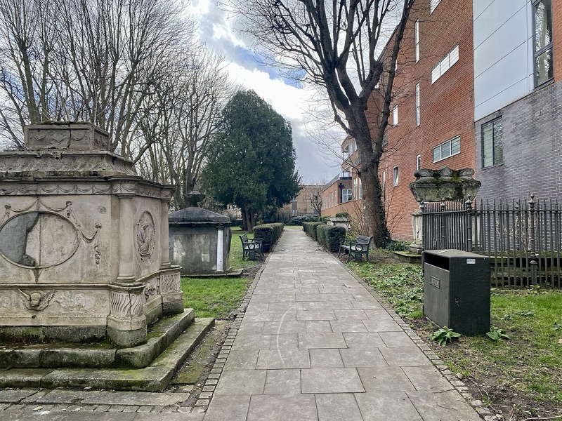 Old Burial London — photograph
