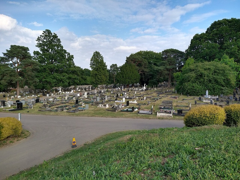Southgate Cemetery London — photograph