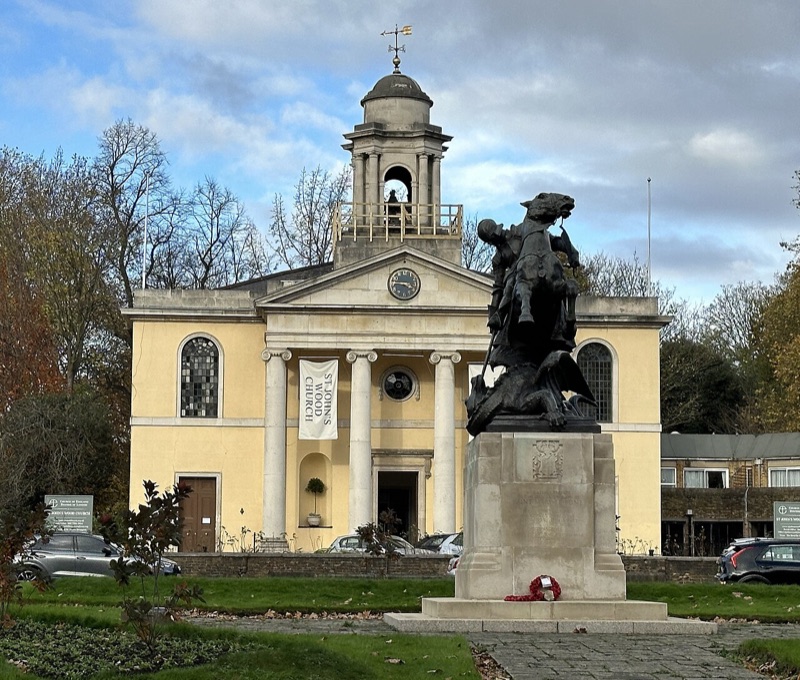St John’s Wood Church London — photograph
